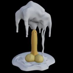 Cock-Splatter-Lamp