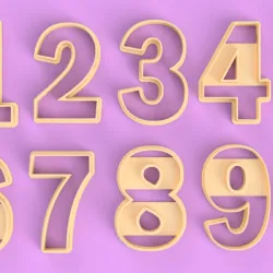 cookie cutters numbers / cookie cutters numbers