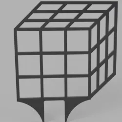 cube shape plant support