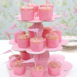 Cup Cake Stand Laser Cut