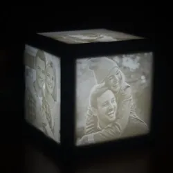 Customisable 3D Lamp : Customisable 3D Lamp : Litho