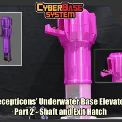 [CyberBase Systems] Decepticons' Underwater Base Elevator Part 2