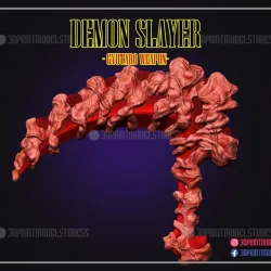 Demon Slayer - Kimetsu no Yaiba - Gyutaro Weapon - ANIME - MANGA - PROPS COSPLAY