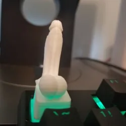 Dick And Balls Keycap 3d Print