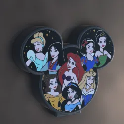 Disney Princess" lamp