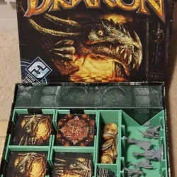Drakon 3rd edition board game insert and organizer