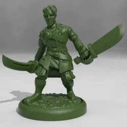 Dual-wielding Ranger Ben