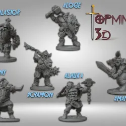 DWARVES FOR WARHAMMER OR D&D