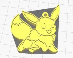 Eevee Keychain