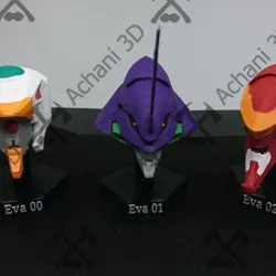 Evangelion Pedestal 00-01-02