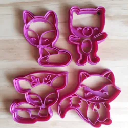 Forest Animals Set - Cookie Cutter