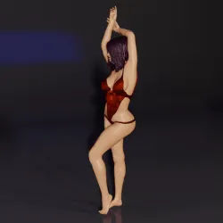 Gabby - Bedroom Lingerie (Includes Nude Version)