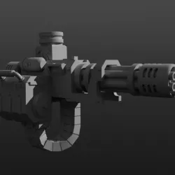 Gattling Gun for Armored Bear (Magnetized)