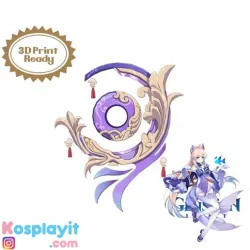 Genshin Impact - Everlasting Moonglow - Digital 3D Model Files - Sangonomiya Kokomi Cosplay