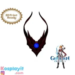 Genshin Impact - Foul Legacy Mask - Digital 3D Model Files - Childe Cosplay