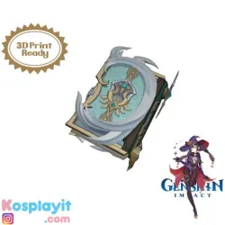 Genshin Impact - Lost Prayer of The Sacred Winds - Digital 3D Model Files - Mona Cosplay