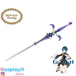 Genshin Impact- Sacrificial Sword - Digital 3D Model Files - Xingqiu Cosplay