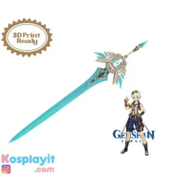 Genshin Impact - Skyward Blade - Digital 3D Model Files - Bennett Cosplay