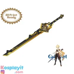 Genshin Impact - Summit Shaper - Digital 3D Model Files - Divided for facilitated 3D Printing