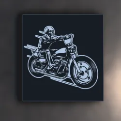 Ghost Rider" lamp