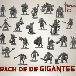 GIANTS FOR WARHAMMER AND D&D