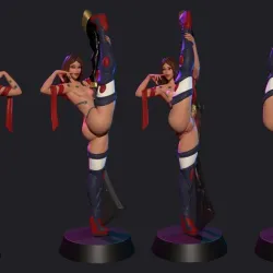 Glamorous Mech Pilot Brandi - Sword Dance NSFW