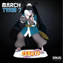 Haku Sculpture - Sekai 3D Models - Tested and Ready for 3D printing