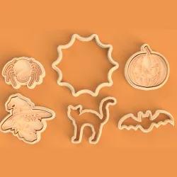 halloween cookie cutters / hallowen cookie cutters