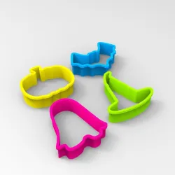 Halloween cookie cutters
