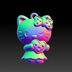 HELLO KITTY PENDANT 4