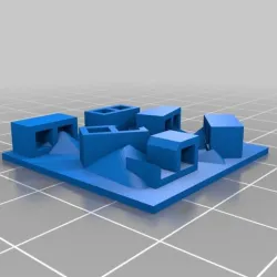 HeroClix Square Object Token Inserts