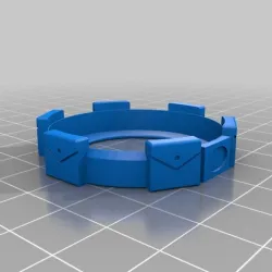 HeroClix Utility Belt ID Base for Single, Double, and Colossal Figures