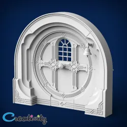 HOBBIT HOUSE DOOR 3D print model