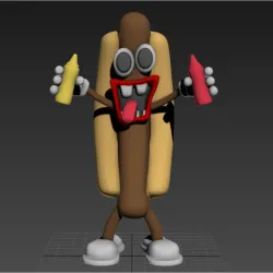 Hot dog Cartoon