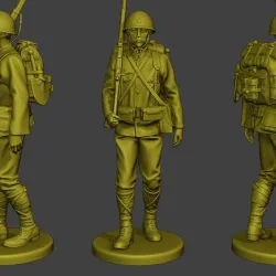 Japanese soldier ww2 Walk2 J1