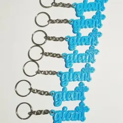 Key ring communion Souvenirs Gian Cross