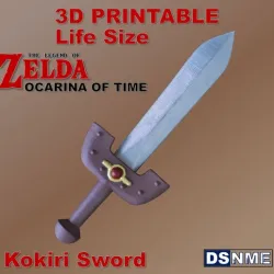 KOKIRI SWORD from Zelda OoT (Life Size)