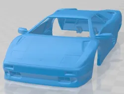 Lamborghini Diablo VT 1993 Printable Body Car