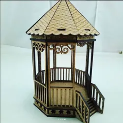 Laser Cut  Bandstand MDF 3mm