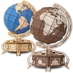 Laser Cut Globe Jewelry Box