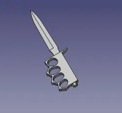 Layout of the knife "U.S 1918"