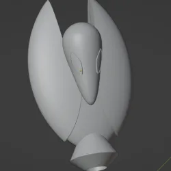 Lilith Clawthorne's White Raven Baton