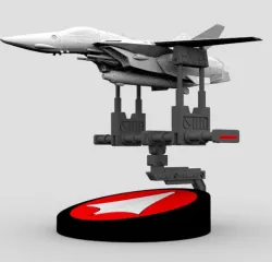MACROSS VALKYRIE VALKYRIE DISPLAY STAND 02 - 1/72 (Corrected)