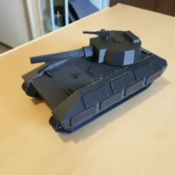 Main battle tank model