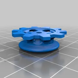 Mauler tank Updated 10t Drive sprocket for HL Pz3/4 tracks/ Tamiya hex shaft