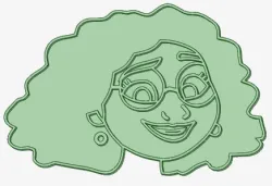 Mirabel Encanto cookie cutter