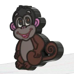 MONKEY LAMP BABOON