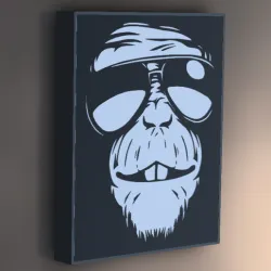 Monkey" lamp