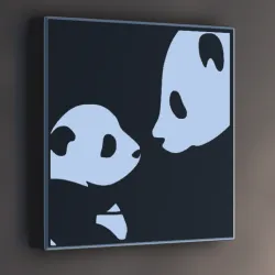 Panda" lamp