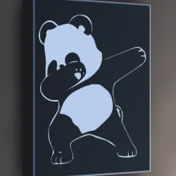 Panda" lamp